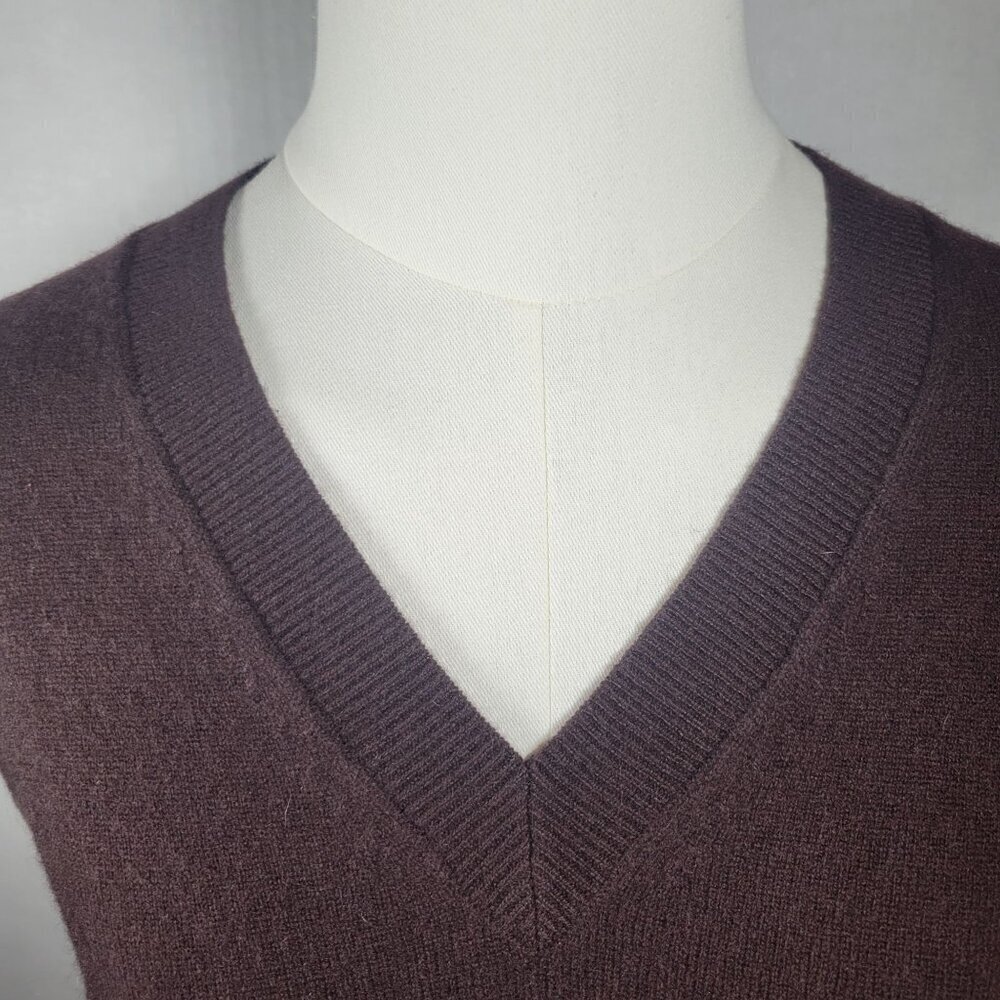 Madewell Womens XS Cashmere V-Neck Sleeveless Sweater Top Size XS - Picture 2 of 10